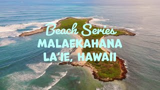 BEACH SERIES Malaekahana Beach Laie Hawaii  Best Beaches Oahu  4K [upl. by Held]