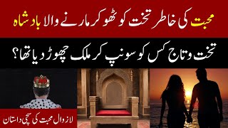 محبت کی خاطر تخت کو ٹھوکر مارنے والا بادشاہ  King Love Story  The Trends [upl. by Yntrok]