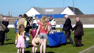 Linlithgow Rose v Broxburn  260512  Goals Presentation amp Brads [upl. by Aicire]