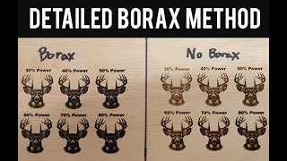 Borax Method Laser Engraving  How To Full Tutorial [upl. by Leigh]