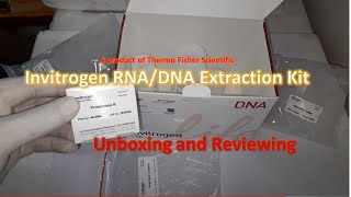 Invitrogen viral RNADNA Extraction Kit Unboxing and Reviewing [upl. by Christian]