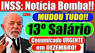 AGORA GOVERNO ANTECIPA 13º de 2025 Confira o NOVO CALENDÁRIO [upl. by Erdnael]