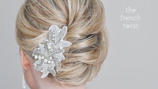 French Twist Tutorial [upl. by Dewhirst]