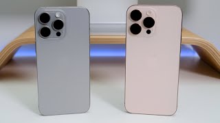 iPhone 16 Pro Max vs iPhone 15 Pro Max  Battery Speed and Camera Test [upl. by Aihsik]