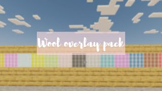 ･ﾟ✧Gingham wool texture pack ･ﾟ [upl. by Suilmann802]