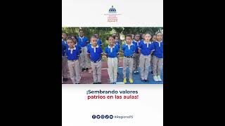 Estudiantes de la Escuela Primaria Concepción Bona nos deleitan con el Himno a Matías Ramón Mella [upl. by Eitsim902]