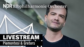 LIVEMITSCHNITT Piemontesi amp Greters  Beethoven amp Mozart  NDR Elbphilharmonie Orchester [upl. by Herriott194]