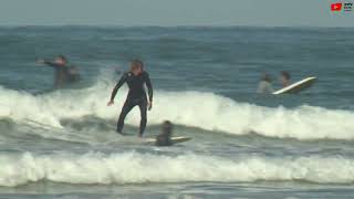 BIARRITZ SURFING  Plage Côte des Basques  Biarritz Surf TV [upl. by Yntirb884]