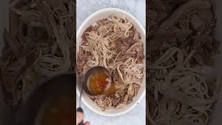 Easy Slow Cooker Pulled Pork BBQ [upl. by Omsare887]