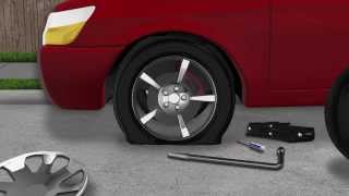 How To Change a Flat Tire [upl. by Kcajyllib]