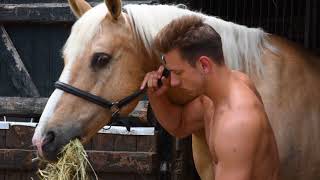 Making of de Horse and Hunk kalender 2018 Remco Peeters [upl. by Cyprian29]