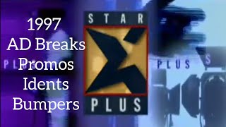 Star Plus 1997 IndiaUAESouth Asia Long AD BreaksPromos [upl. by Amilah]