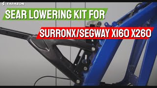 Seat Lowering Kit for Surron Light Bee X  Segway X160 X260 [upl. by Vasya]