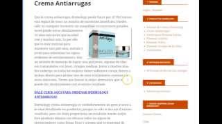 Comprar Crema Dermology  Crema Efectiva para las Arrugas [upl. by Yregerg]