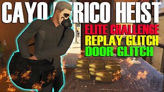 Cayo Perico Heist Replay Glitch Door Glitch Elite Challenge SOLO Money Guide GTA Online Update [upl. by Heinrich]