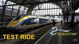 Eurostar Testrit op Den Haag Hollands Spoor en Amsterdam Centraal [upl. by Durant]