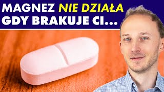 Nie bierz magnezu jeśli brakuje Ci tego 1 składnika Magnez i wchłanianie  Dr Bartek Kulczyński [upl. by Uoliram]