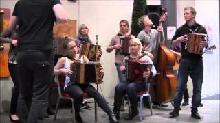 Norwegian Diatonic Accordion Orchestra quotSmåradaranequot 3 [upl. by Kimbell]