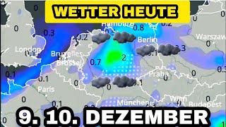 Wetter Deutschland Heute 9 und 10 DEZEMBER 2024 [upl. by Alit509]