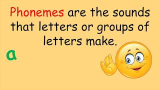 Letters and Their Sounds  What are Phonemes and Graphemes [upl. by Floridia954]