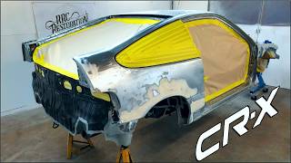 Restoration Of An 80s Icon  Honda CRX  Part 4 [upl. by Dona]