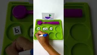 Literacy Center Sound Segmenting Tray handsonlearning phonemicawareness literacycenter [upl. by Gilboa]