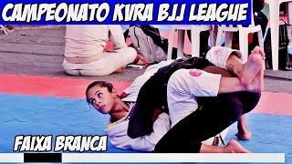 Jiu Jitsu  Campeonato Kvra BJJ League  Feminino  Faixa Branca [upl. by Mroz826]