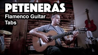 Peteneras  Ben Woods  Flamenco Guitar Tabs [upl. by Yk]