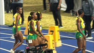 4x100 Meters women Heat 2 World Athletics Relays Championship Bahamas 2024  Day 2 May 52024 [upl. by Gibbie]