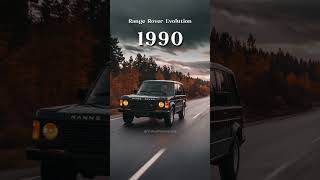 Evolution of the Range Rover Through the Years [upl. by Asusej]