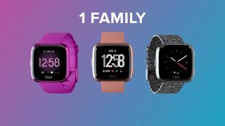 Introducing the Fitbit Versa Family [upl. by Burnett]