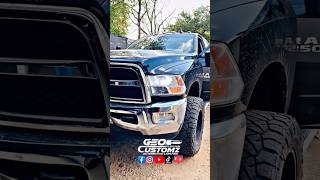 2014 Dodge Ram 2500 Installed LED Headlight Kit led fyp fypシ゚ fypage dodge automotive [upl. by Arriek]