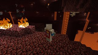 Going to a Nether Fortress in Minecraft Beta [upl. by Eittap]