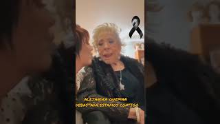 ALEJANDRA GUZMAN Y SILVIA PASQUEL EL ULTIMO ADIOS A NUESTRA DIVA alejandraguzmán silviapinal [upl. by Eidarb]