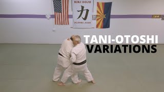 TaniOtoshi Variations  Riki Judo Dojo [upl. by Dronski]