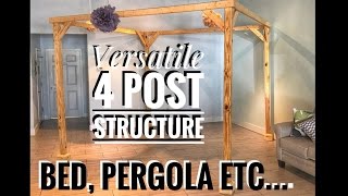 4 post  Versatile Structure  Bed etc [upl. by Ezra]