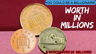 BECOME A MILLIONAIRE IN ONE DAY VERY EXPENSIVE ONE PENNY COINSTHAT COULD MAKE YOU RICH [upl. by Jsandye]