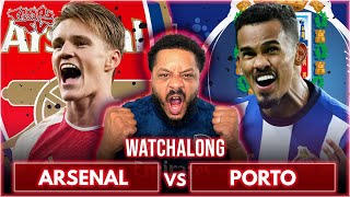 Arsenal 10 Porto 42 Penalties  UEFA Champions League Round Of 16  Watchalong WTroopz [upl. by Niran]