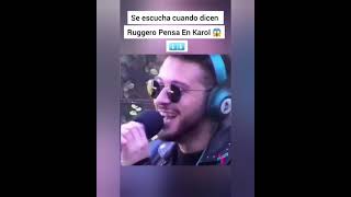 Ruggero Pasquarelli Canta ‘’Si Tú No Estás‘’ Y Le Dicen Piensa En Karol Sevilla 😱 [upl. by Dryden]