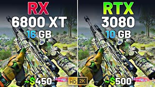 RX 6800 XT vs RTX 3080  Test in 12 Games in 2024 [upl. by Mahtal118]