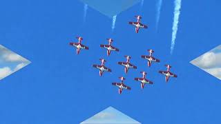 Snowbirds at Edmonton air show [upl. by Falito]