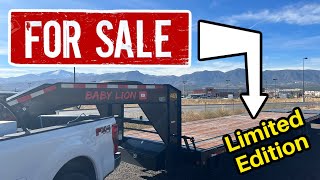 Selling My Original Trailer 14GN Big Tex 33 with Mega Ramps [upl. by Aimekahs878]