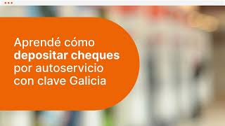 ¿Cómo depositar cheques desde el autoservicio [upl. by Llerrat]