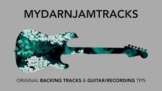 Guthrie Govan Style Backing Track in E Lydian [upl. by Ahsan601]