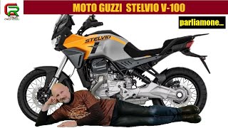 Moto Guzzi Stelvio V100 parliamoneconsiderazioni e dati tecnici English subtitles [upl. by Niehaus]