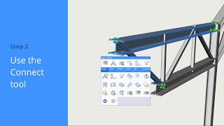 How to connect Linear Solids  BricsCAD [upl. by Notned]