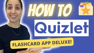 How to use Quizlet review and tutorial of the flashcard app Quizlet [upl. by Moule]