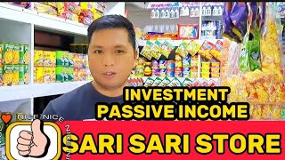 PAANO PADAMIHIN ANG ASSET SA SARI SARI STORE  PASSIVE INCOME [upl. by Neddra592]