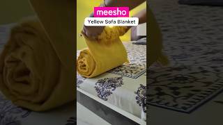 Meesho Sofa Blanket Cotton Blanket shorts meeshohaul [upl. by Pulcheria286]