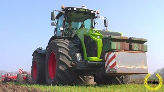 Claas Xerion 4000  Bodenbearbeitung 2019  Horsch Terrano 6 FM [upl. by Larual184]